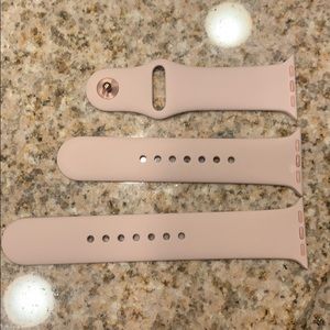 Pink Apple Watch band